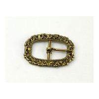 Dill Ornate Metal Buckles 20mm Gold