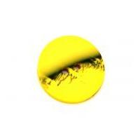 dill round abstract landscape coat buttons 18mm yellow