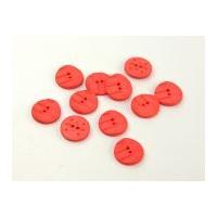 dill round textured buttons 25mm coral pink