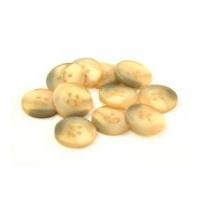 Dill Round Matted Buttons Cream