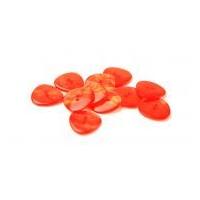 Dill Marble Triangle Shape Buttons Orange