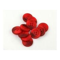 Dill Round Marble Effect Buttons Red