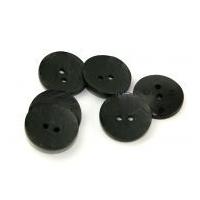 Dill Extra Large Round Resin Buttons Black