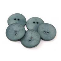 Dill Extra Large Round Resin Buttons Airforce Blue