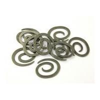 Dill Swirl Metal Knitwear Fasteners 50mm Antique Silver