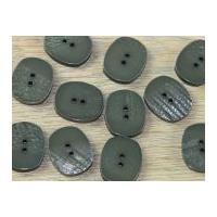 dill oval shimmer texture 2 hole buttons grey