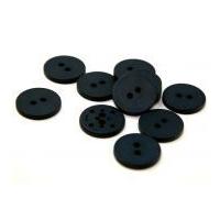 dill round textured matte buttons navy blue