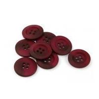 Dill Round Marble Effect Buttons Plum