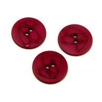 Dill Round Embossed Swirl Buttons 32mm Plum