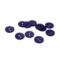 dill round large holed matte buttons 20mm purple