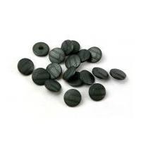 Dill Leather Strap Buttons Grey