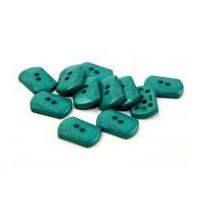 Dill Rectangular Carved Buttons Bright Green