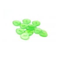 Dill Marble Triangle Shape Buttons Green
