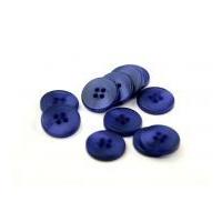 dill round matted buttons blue