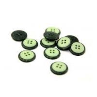 Dill Round Two Toned Buttons Pistachio Green