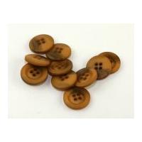 Dill Round Marble Effect Buttons Tan