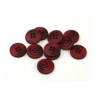 Dill Round Marble Effect Buttons Plum