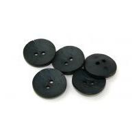 Dill Extra Large Round Resin Buttons Navy Blue
