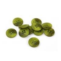 dill round marble effect buttons olive green