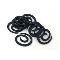 Dill Swirl Plastic Knitwear Fasteners 50mm Navy Blue