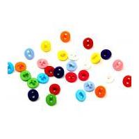 Dill Alphabet Letter & Number Buttons 10mm Assorted Colours, Letter O