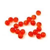 Dill Pearlised Ball Buttons 10mm Orange