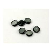 dill oval marble buttons 18mm blackgrey