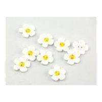 Dill Funky Flower Shape Buttons