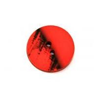 dill round abstract landscape coat buttons 18mm red