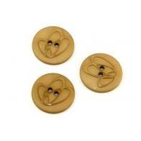 dill round embossed swirl buttons 25mm beige