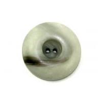 Dill Round Marbled Chunky Coat Buttons 25mm Grey