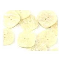 dill marble finish square buttons 34mm ivory