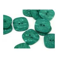 dill marble finish square buttons 34mm turquoise