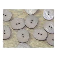 dill oval shimmer texture 2 hole buttons silver grey