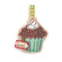Dimensions Applique Cupcake Embroidery Kit