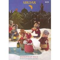 Dickensian Mice by Alan Dart in Sirdar Country Style DK (4132)