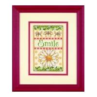 Dimensions Stamped Cross Stitch Kit Smile Daisy