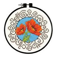 Dimensions Learn a Craft Stitching Kit Poppies