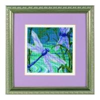 dimensions needlepoint kit dragonfly pair