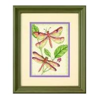 Dimensions Counted Cross Stitch Kit Dragonfly Duo