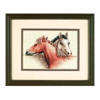 Dimensions Counted Cross Stitch Kit Horse Pals