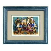 Dimensions Counted Cross Stitch Petite Kit Ahoy! Bears
