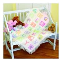 Dimensions Baby Hugs Stitching Kit Counted Afghan ABC