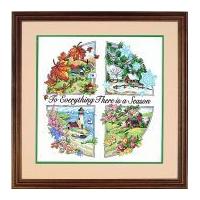 Dimensions Stamped Cross Stitch Kit A Season for Everything