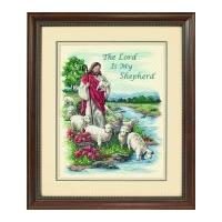 Dimensions Stamped Cross Stitch Kit The Lord is My Shepherd