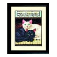 Dimensions Counted Cross Stitch Kit Ebony & Ivory