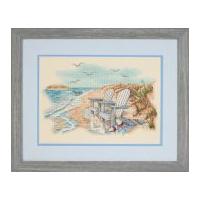 Dimensions Counted Cross Stitch Kit Quiet Beach Moments