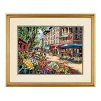 Dimensions Counted Cross Stitch Kit Paris Market