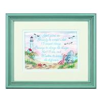 dimensions stamped cross stitch kit serenity prayer