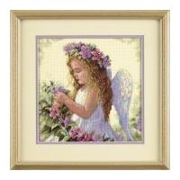 Dimensions Counted Cross Stitch Kit Passion Flower Angel